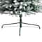 11ft. Pre-Lit Flocked Artificial Pencil Christmas Tree, Clear Lights